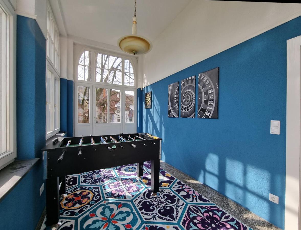 Charysma - Jugendstil Trifft Moderne, Schlafzimmer Mit Smart-Tv, Tischfussball, Darts, Parkplatz Hamelín Exterior foto